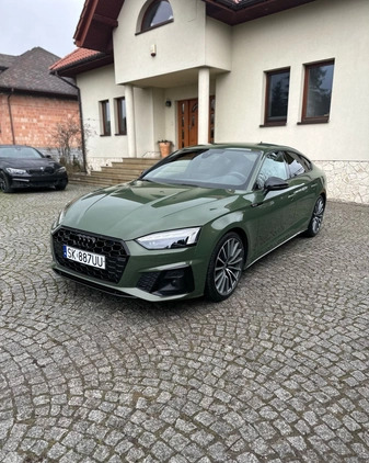 Audi A5 cena 194235 przebieg: 143343, rok produkcji 2021 z Kraków małe 121